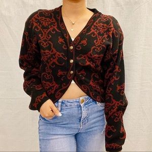 Vintage 90s Sweater Cardigan